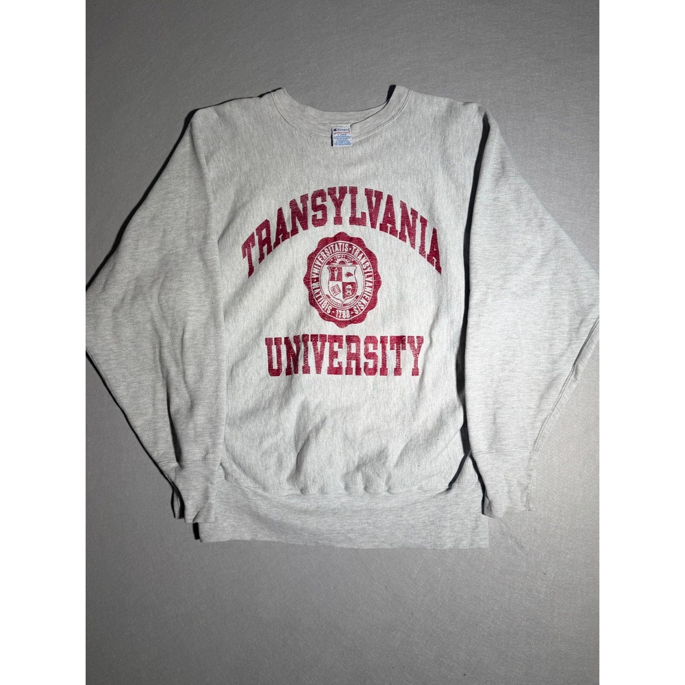 Vintage USA Champion Reverse Weave Transylvania University Mens XL Sweatshirt